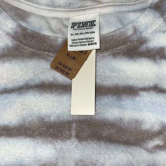 VICTORIA'S SECRET Pink by VARSITY BEACH TERRY rushed dress - Picture 12 of 16